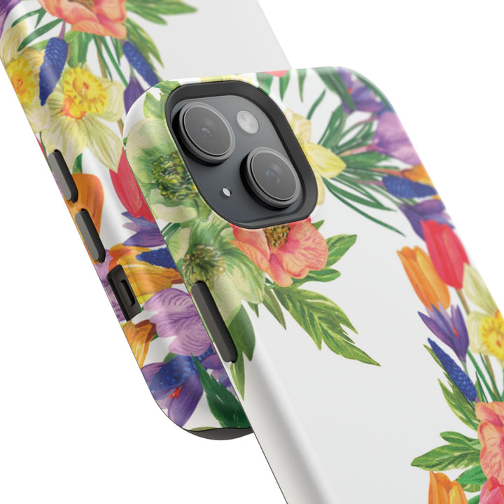 Spring Flowers Magsafe Cute Phone Case for Iphone Gift for Her, iPhone 16 Case iPhone 15 Pro Max Case, Iphone 14, Iphone 14 Pro Max, 13, 12 - Studio40ParkLane