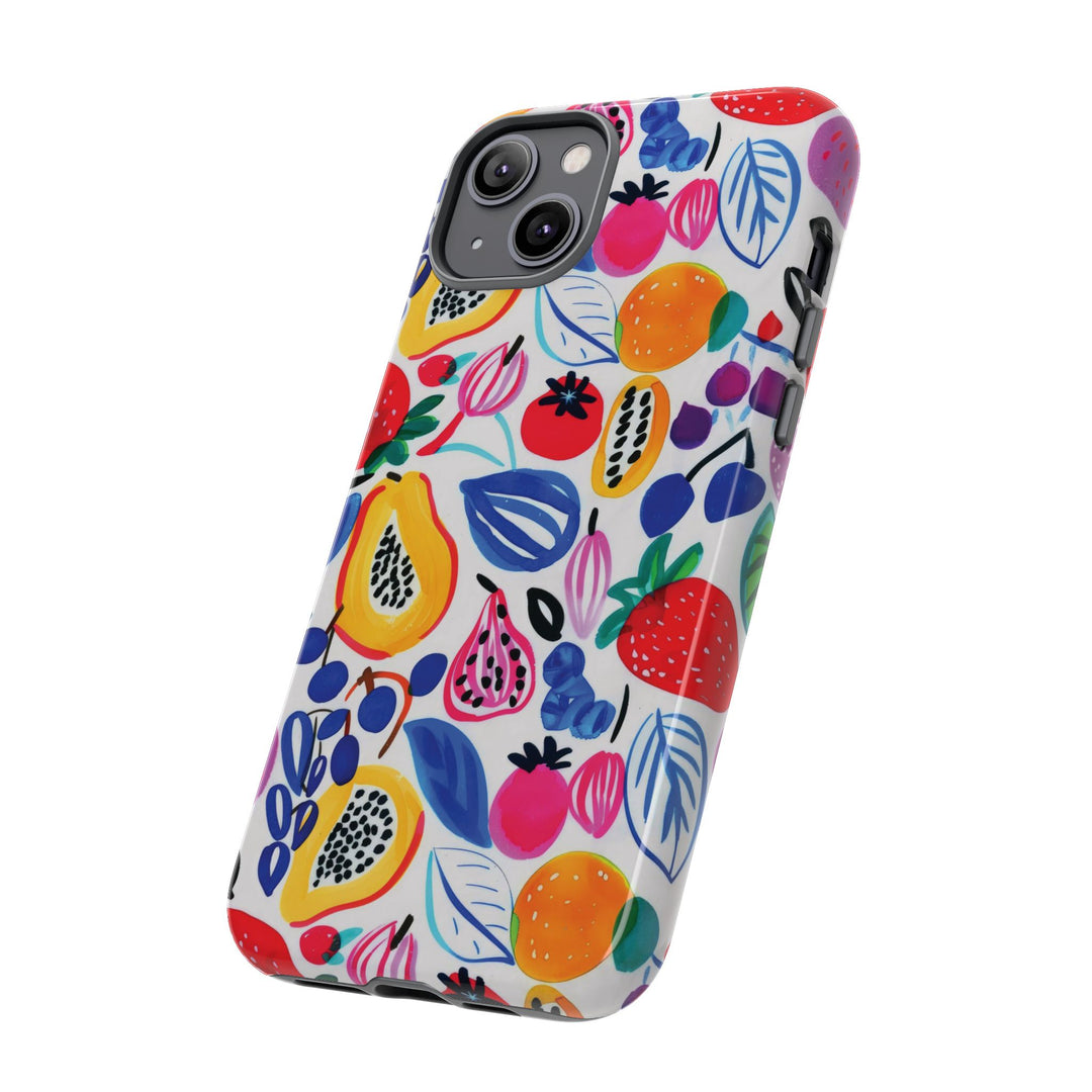 Summer Fruit Cute Tough Phone Case - For Apple iPhone Case 17, 16, 15 Pro Max, 14 Plus, 13 Pro, 12, Samsung Galaxy S26, S25, S24 Plus Ultra - Studio40ParkLane