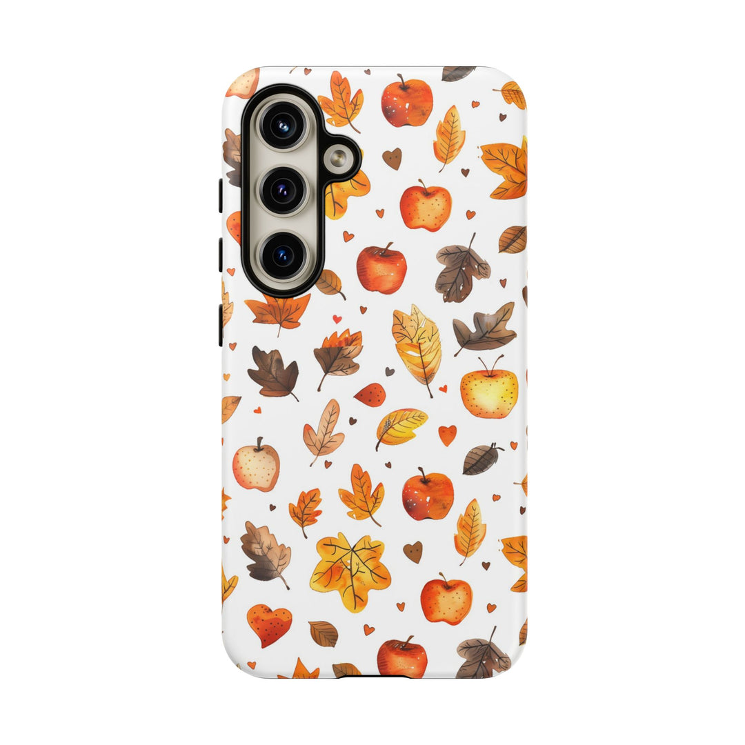 Autumn Fall Leaves Gift for Her Cute Phone Case for, Samsung Galaxy S24, S23, S22, S21, IPhone 16 Case | Iphone 15, Iphone 14, IPhone 13 Case - Studio40ParkLane