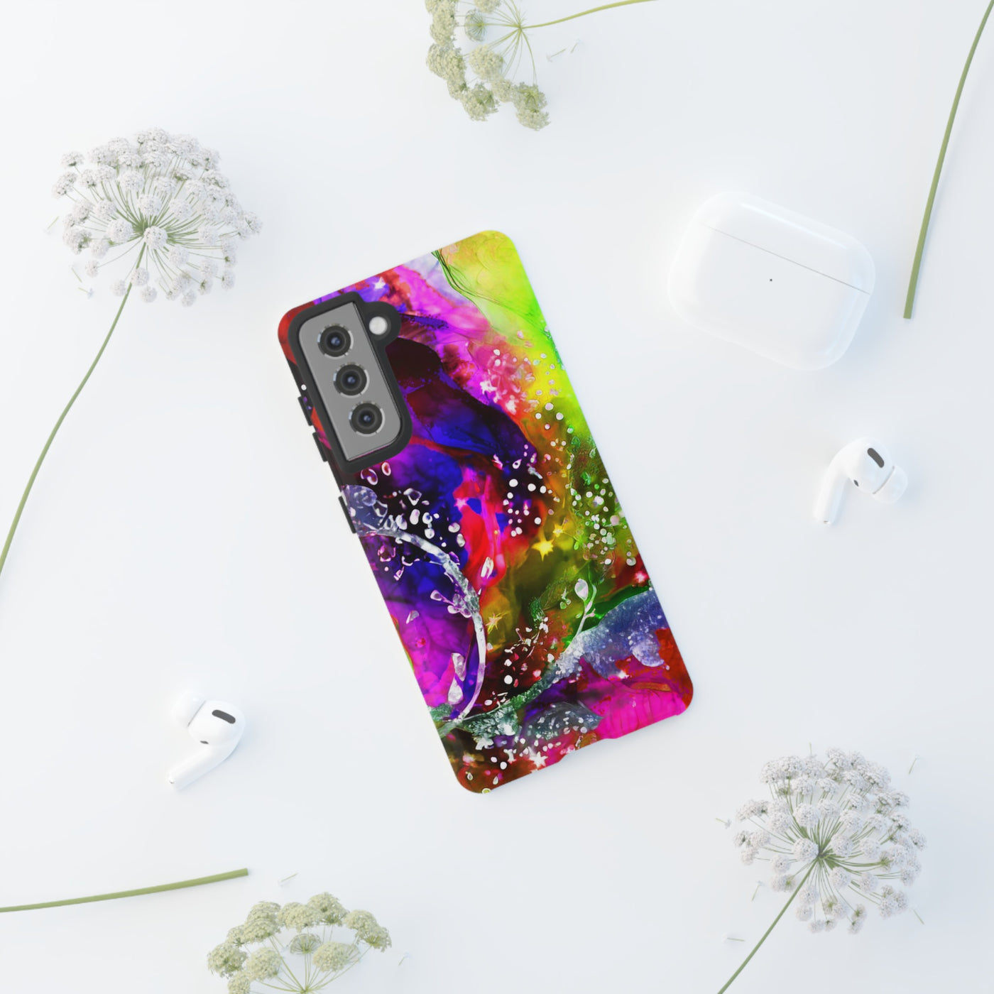 Impact Resistant, Multi Color Marble, Cute Phone Cases for Samsung S24, S23, S22, S21, IPhone 15 pro Iphone 14 pro Iphone 13 IPhone 12 Iphone 11