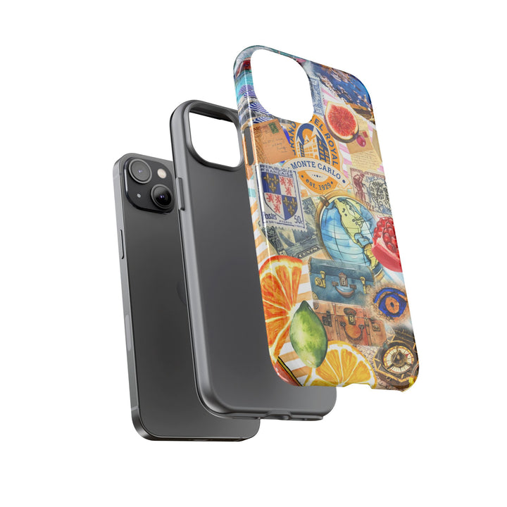 Cute European Summer Collage Phone Case, for IPhone 16 Case | Iphone 15, Iphone 14, IPhone 13 Case, 11 8 7, Samsung Galaxy S24, S23, S22, S21 Extra Protective - Studio40ParkLane