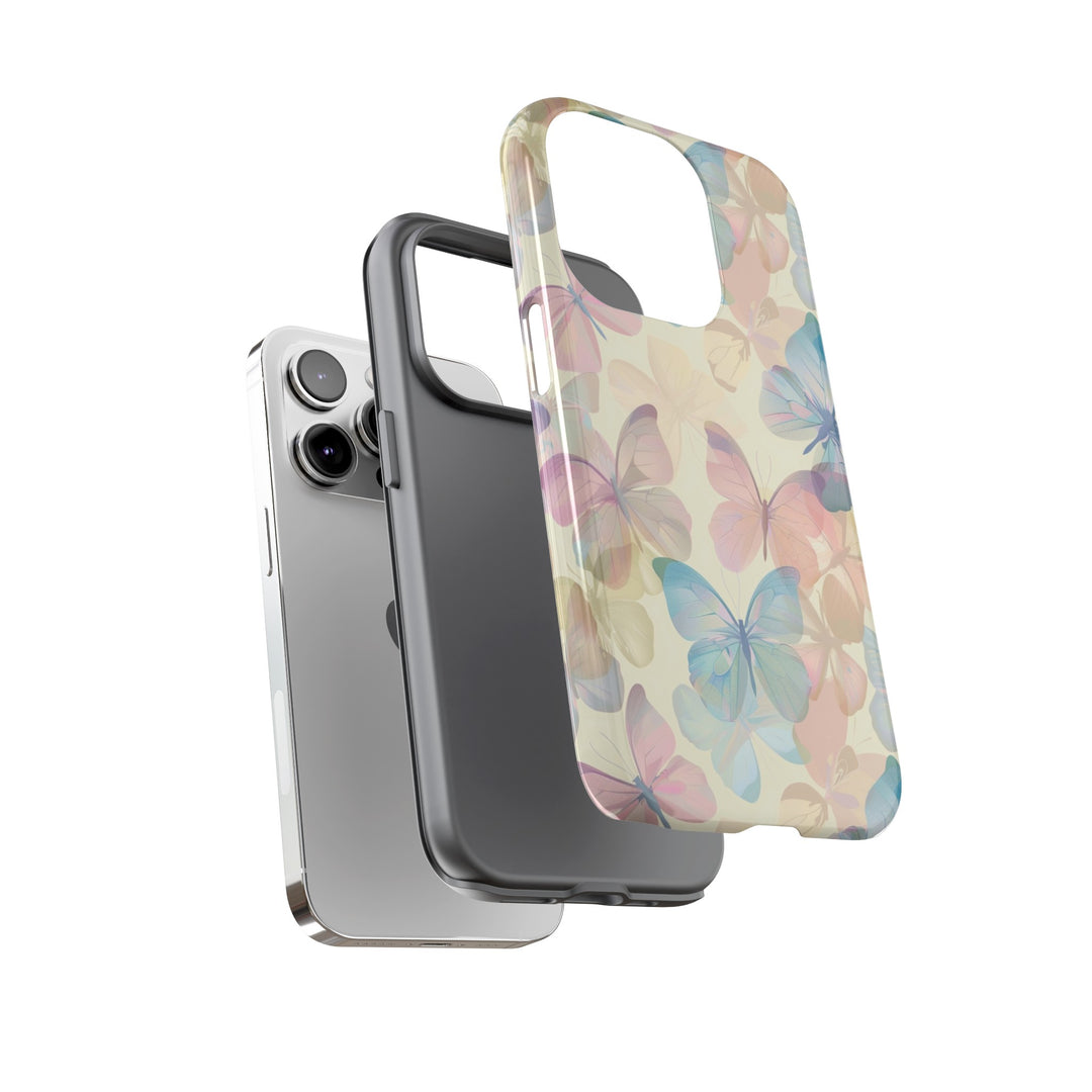 Cute Samsung Case | Cool Iphone Case | Summer Pastel Butterflies, Samsung S24, S23, S22, S21, IPhone 15 Case | Iphone 14 Case, Iphone 13 Case - Studio40ParkLane