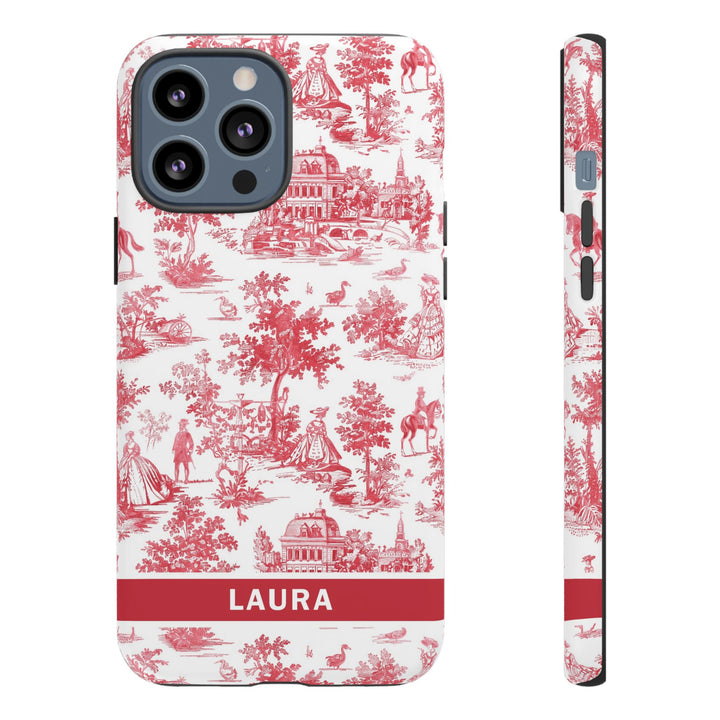Premium Tough Personalized Initial Custom Gift Cute Phone Cases for Samsung Galaxy S24, S23, S22, S21 Plus, Ultra, Iphone 16, 15, 14 Pro Max - Studio40ParkLane