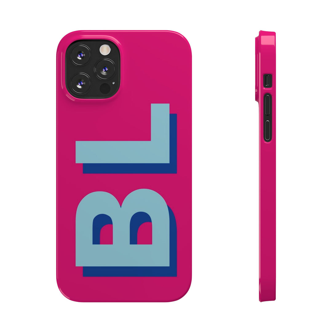 Slim Personalized Initial Custom Gift for Her Cute Phone Cases for Iphone 16 Pro Max | iPhone 15 Case | iPhone 15 Pro Max Case, Iphone 14, 13, 12, 11, 10, 8, 7 - Studio40ParkLane