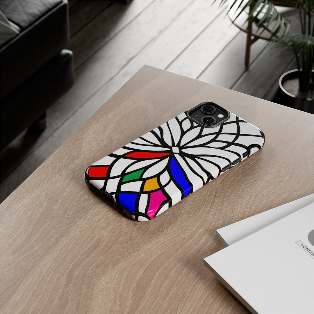 Impact Resistant, Colored Mosaic, Cute Phone Cases for Samsung S24, S23, S22, S21, IPhone 15 pro Iphone 14 pro Iphone 13 IPhone 12 Iphone 11 - Studio40ParkLane