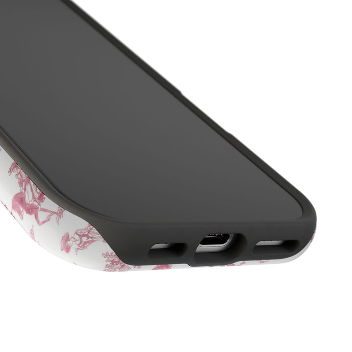 Magsafe French Toile Personalized Initial Custom Gift Cute Phone Cases for Iphone 16 Pro Max | iPhone 15, Pro Max Case, Iphone 14, 13, 12, 11, 10 - Studio40ParkLane