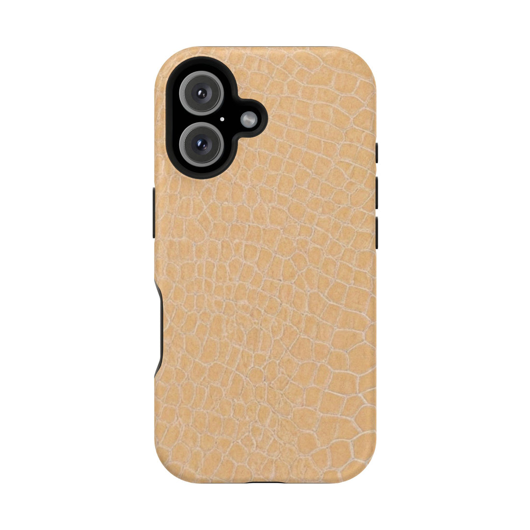 Non Leather Beige Color Pattern Magsafe Cute Phone Case for Iphone Gift for Her, | iPhone 15 Case | iPhone 15 Pro Max Case, Iphone 14, Iphone 14 Pro Max, Iphone 13, Iphone 16 - Studio40ParkLane