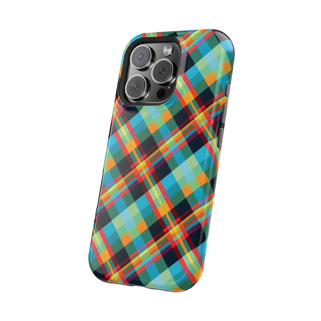Checkered Plaid Magsafe Gift for Her Cute Phone Case for Iphone, | iPhone 16 | iPhone 15 Pro Max, Iphone 14 Pro Max, 13 12 11 10 9 8 7 - Studio40ParkLane