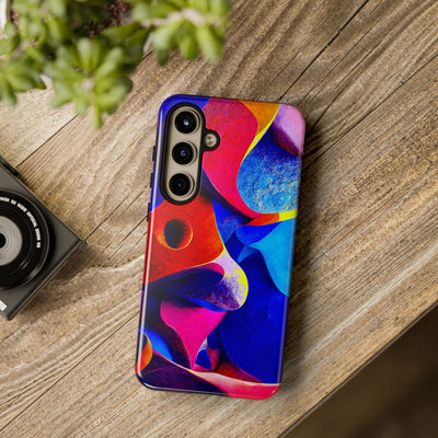 Impact Resistant, Abstract Shapes, Cute Phone Cases for Samsung S24, S23, S22, S21, IPhone 15 pro Iphone 14 pro Iphone 13 IPhone 12 Iphone 11