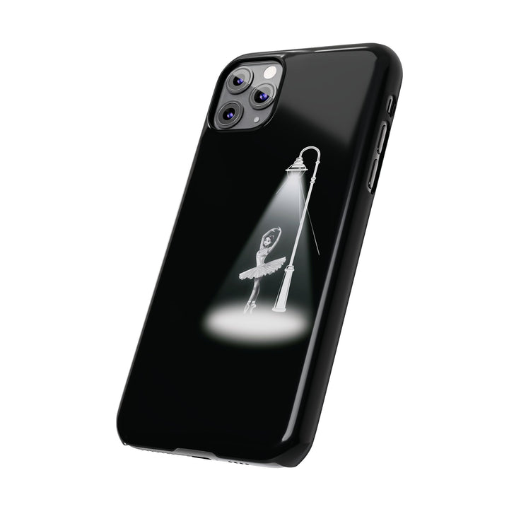 Slim Ballet Dancer Spotlight Gift for Her Cute Phone Cases for Iphone 16 Pro Max | iPhone 15 Case | iPhone 15 Pro Max Case, Iphone 14, 13, 12, 11, 10, 8, 7 - Studio40ParkLane