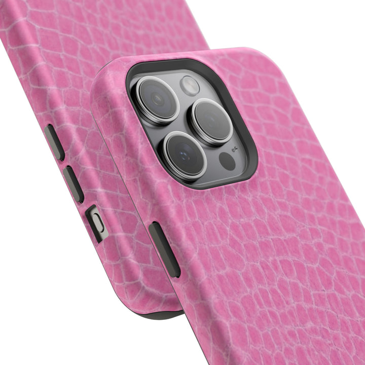 Non Leather Pink Color Pattern Magsafe Cute Phone Case for Iphone Gift for Her, | iPhone 15 Case | iPhone 15 Pro Max Case, Iphone 14, Iphone 14 Pro Max, Iphone 13, Iphone 16 - Studio40ParkLane