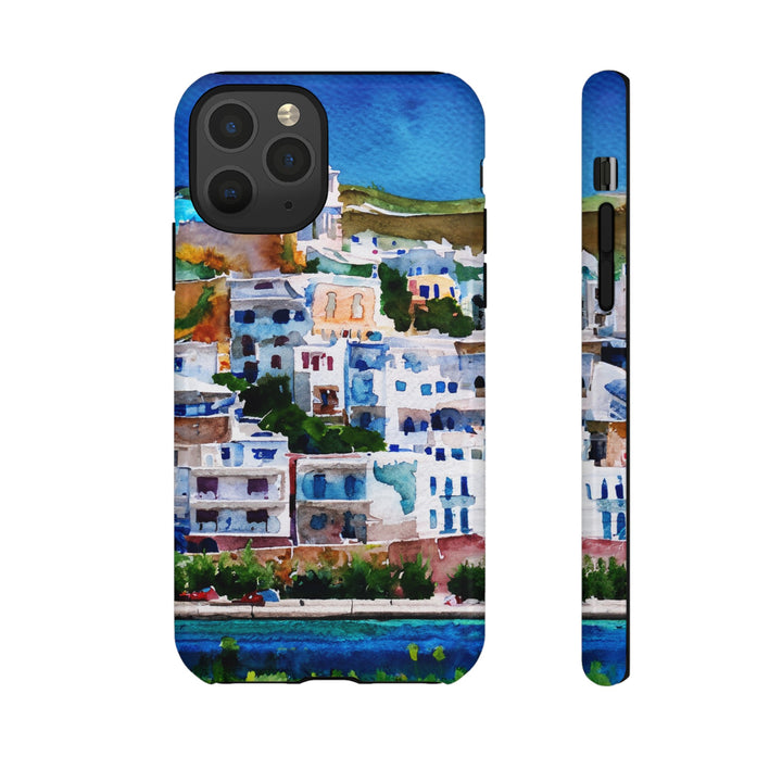 Impact Resistant, Greece House, Cute Phone Cases for Samsung S24, S23, S22, S21, IPhone 15 pro Iphone 14 pro Iphone 13 IPhone 12 Iphone 11 - Studio40ParkLane