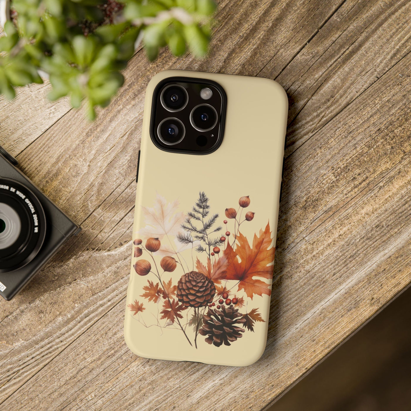 Fall Leaves Foliage Cute Phone Case for, Samsung Galaxy S24, S23, S22, S21, IPhone 16 Case | Iphone 15, Iphone 14, IPhone 13 Case Mom Dad Gift