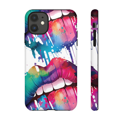 Impact Resistant, Simply Smile Lips, Cute Phone Cases for Samsung S24, S23, S22, S21, IPhone 15 pro Iphone 14 pro Iphone 13 IPhone 12 Iphone 11