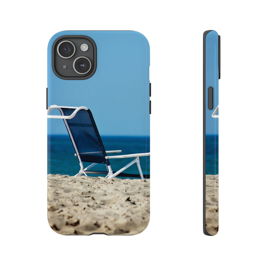 Cute Samsung Case | Cool Iphone Case | Summer Blue Beach Chair, Samsung S24, S23, S22, S21, IPhone 15 Case | Iphone 14 Case, Iphone 13 Case - Studio40ParkLane