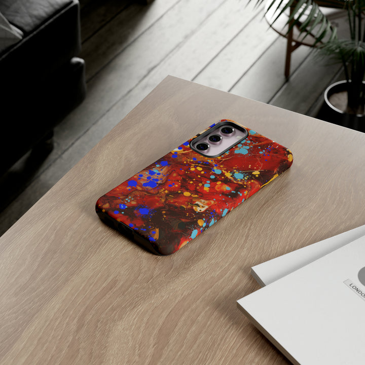 Cool Phone Case | Aesthetic Phone Case | Fall Colors Marble | For Samsung Galaxy S23, S22, S21, S20 | Luxury Double Layer | Cute - Studio40ParkLane
