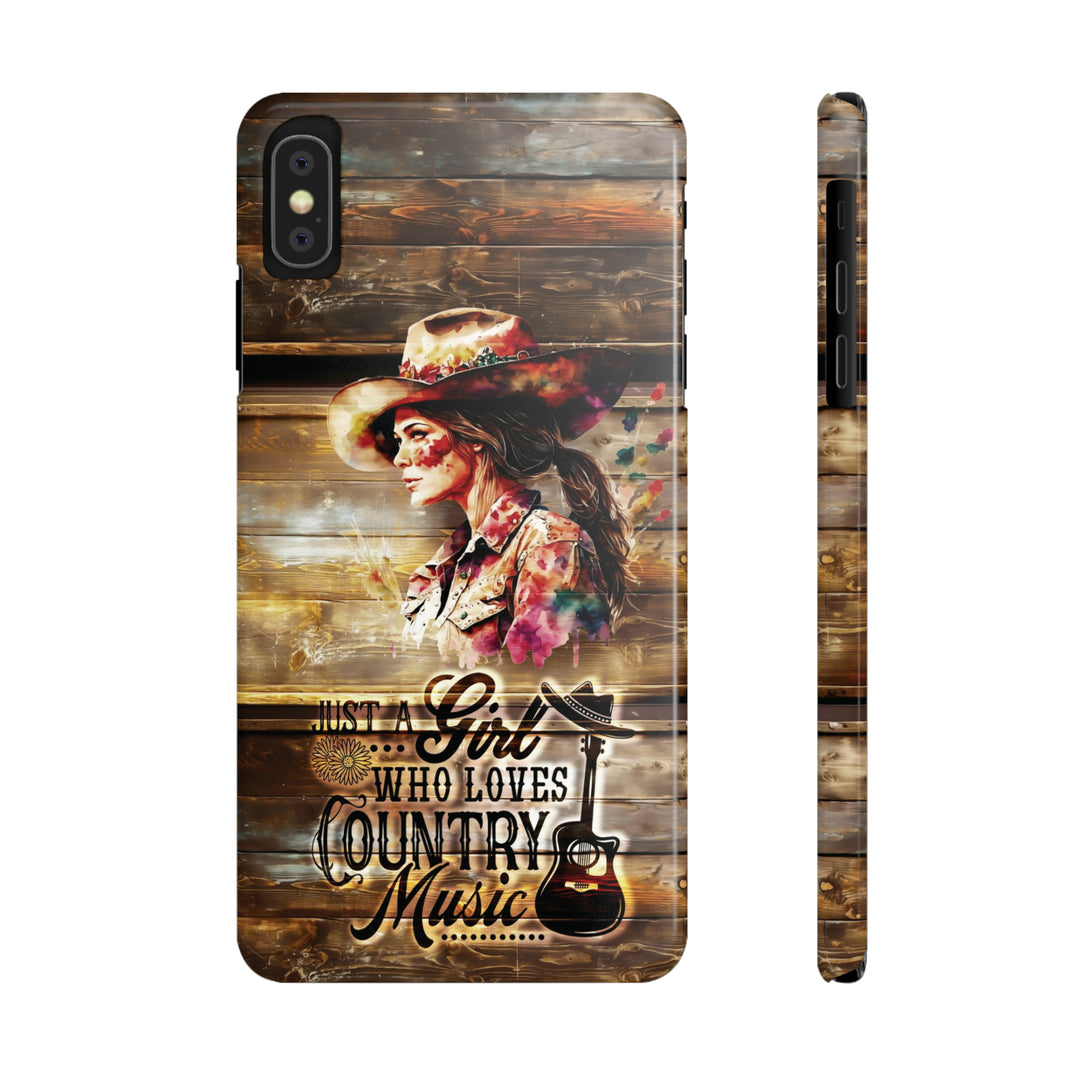 Slim Cute Phone Cases for Iphone - | iPhone 15 Case | iPhone 15 Pro Max Case, Iphone 14 Case, Iphone 14 Pro Max, Iphone 13, Country Music Girl - Studio40ParkLane