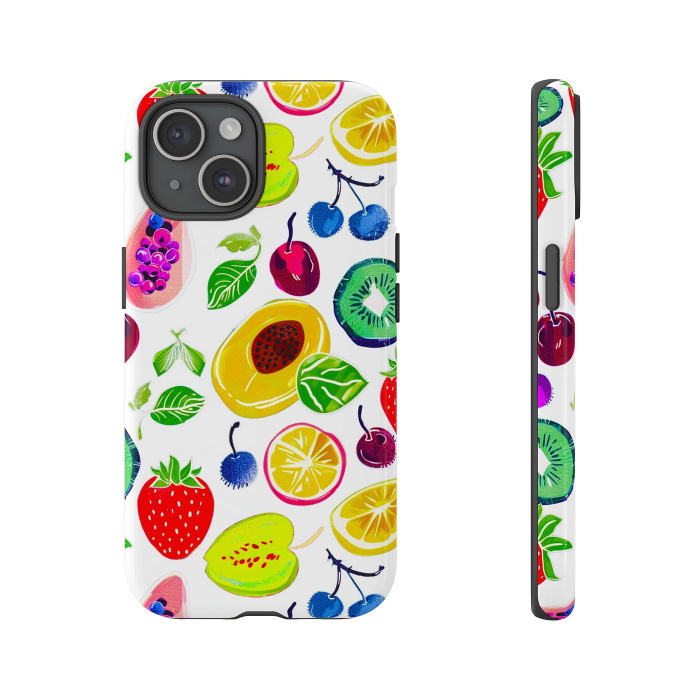 Impact Resistant, Summer Fruit, Cute Phone Cases for Samsung S24, S23, S22, S21, IPhone 15 pro, Iphone 14 pro, Iphone 13 IPhone 12 Iphone 11