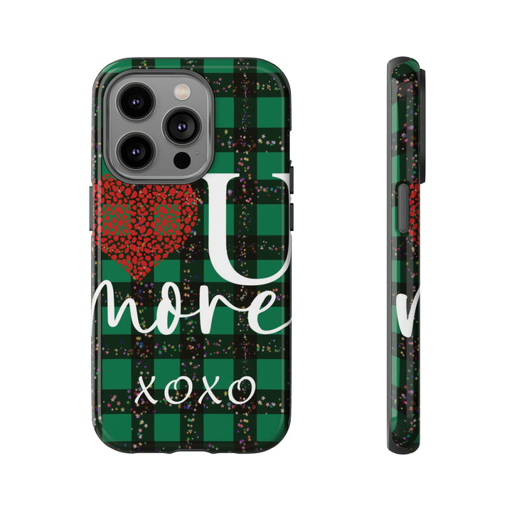 Cute IPhone Case | iPhone 15 Case | iPhone 15 Pro Max Case, Iphone 14 Case, Iphone 14 Pro Max Case IPhone Case for Art Lovers, Love You Green - Studio40ParkLane