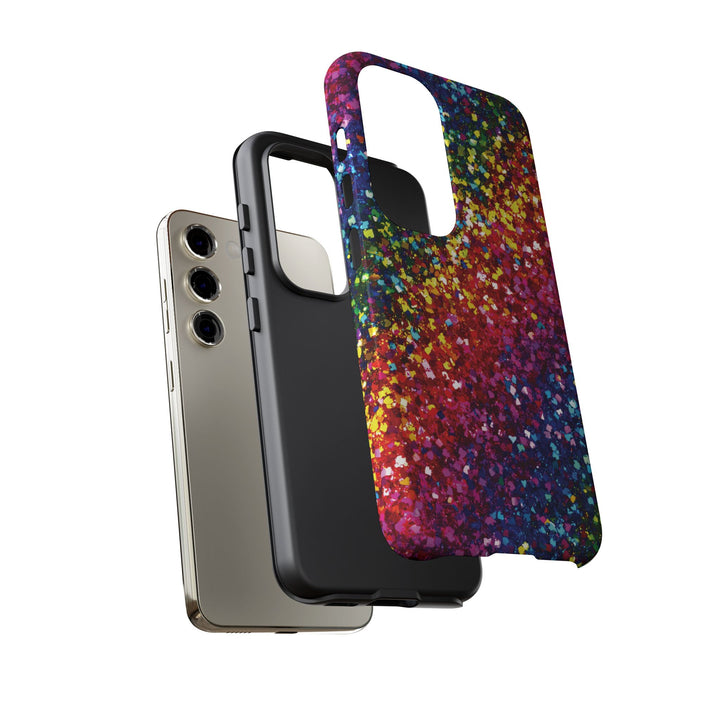 Premium Tough Muted Non - Glitter Color Composition Cute Phone Case, for IPhone 16 pro Max | Iphone 15, Iphone 14, 13, Samsung Galaxy S25, S24 - Studio40ParkLane