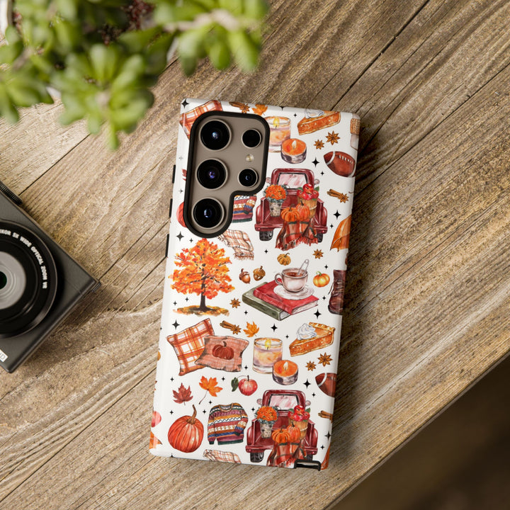 Cute Fall Phone Case Coquette Collage for, Samsung Galaxy S24, S23, S22, S21, IPhone 16 Case | Iphone 15, Iphone 14, IPhone 13 Case - Studio40ParkLane
