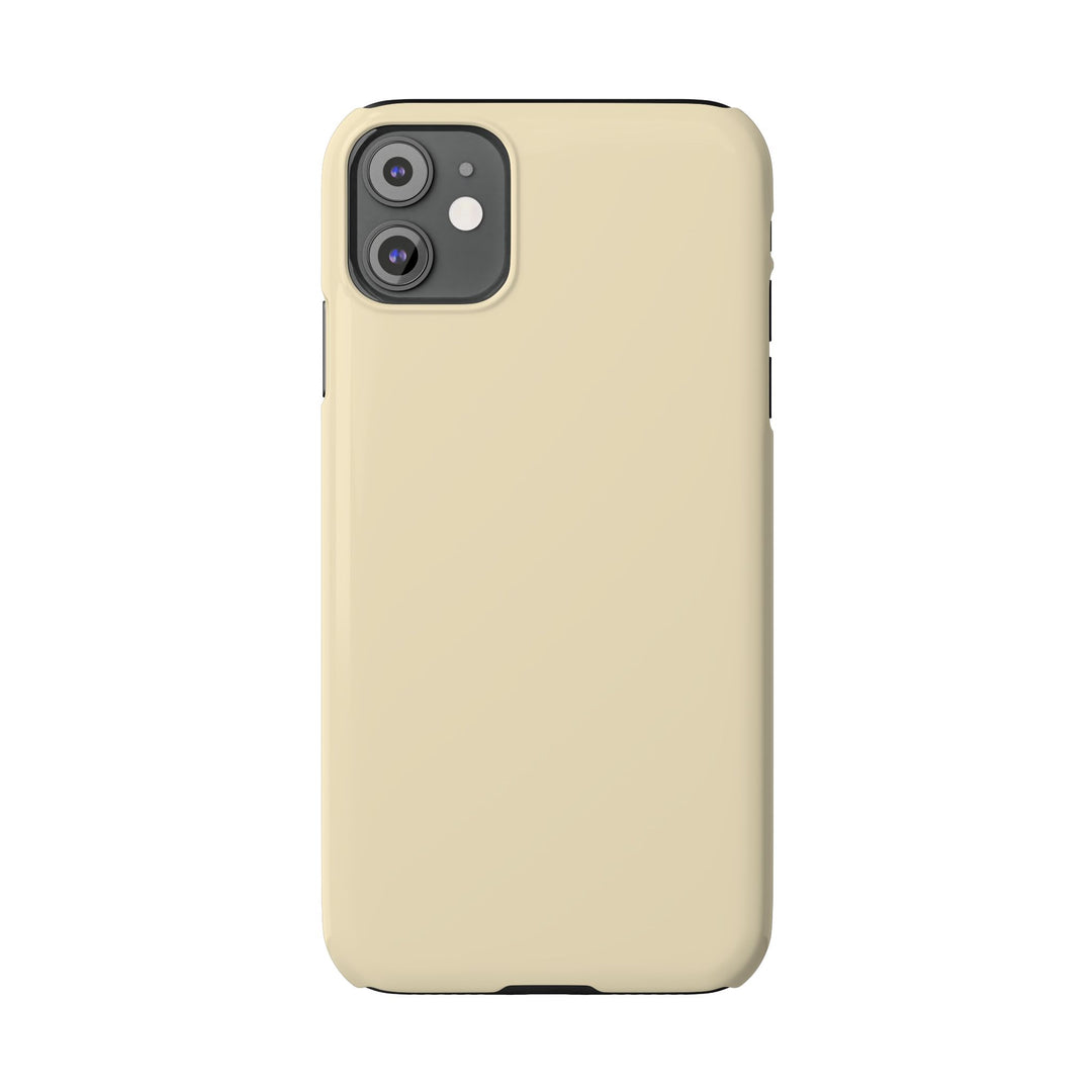 Slim Pale Yellow Gift for Her Aesthetic Cute Phone Case for Iphone 16 - | iPhone 15 Pro Max Case | iPhone 14 Case 13 12 11 10 9 8 7 - Studio40ParkLane
