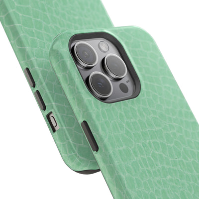 Non Leather Mint Color Pattern Magsafe Cute Phone Case for Iphone Gift for Her, | iPhone 15 Case | iPhone 15 Pro Max Case, Iphone 14, Iphone 14 Pro Max, Iphone 13, Iphone 16 - Studio40ParkLane