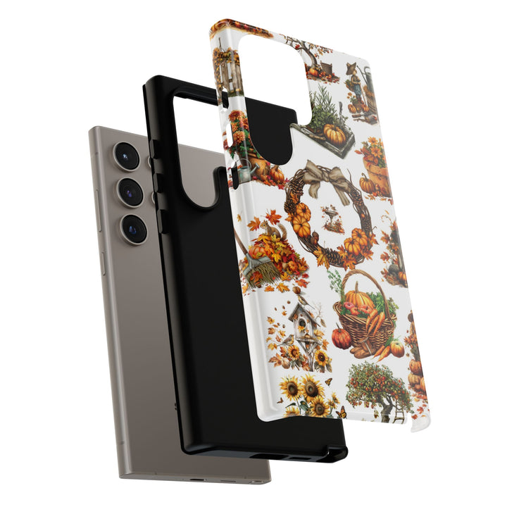 Impact Resistant, Fall Leaves Collage, Cute Phone Cases for Samsung S24, S23, S22, S21, IPhone 15 pro Iphone 14 pro Iphone 13 IPhone 12 Iphone 11 - Studio40ParkLane