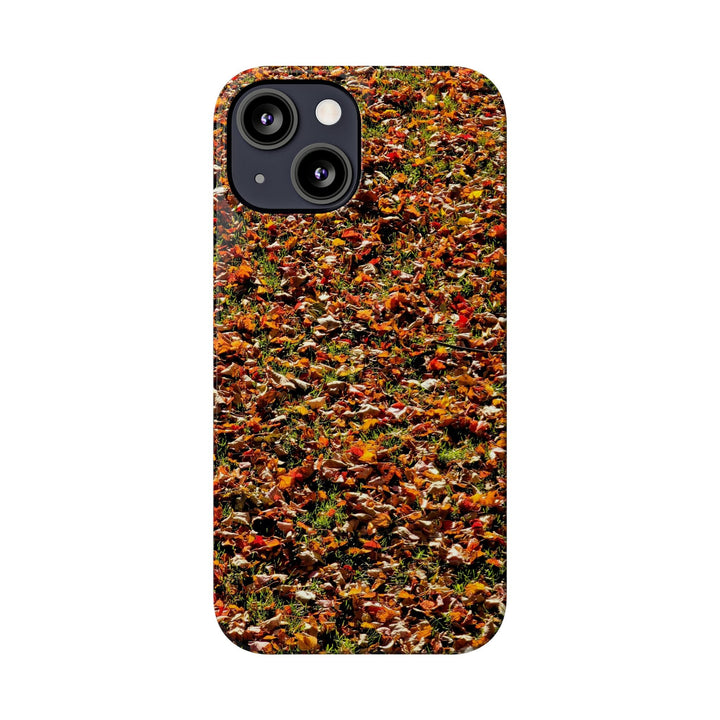 Slim Cute Phone Cases for Iphone - | iPhone 15 Case | iPhone 15 Pro Max Case, Iphone 14 Case, Iphone 14 Pro Max, Iphone 13, New England Fall Leaves - Studio40ParkLane