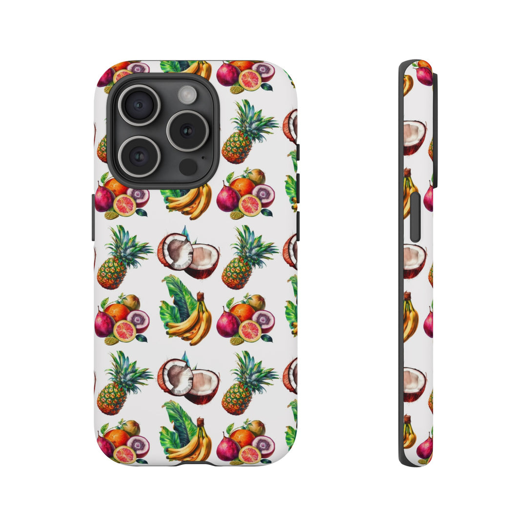 Cute Samsung Case | Cool Iphone Case | Tropical Summer Fruit, Samsung S24, S23, S22, S21, IPhone 15 Case | Iphone 14 Case, Iphone 13 Case - Studio40ParkLane