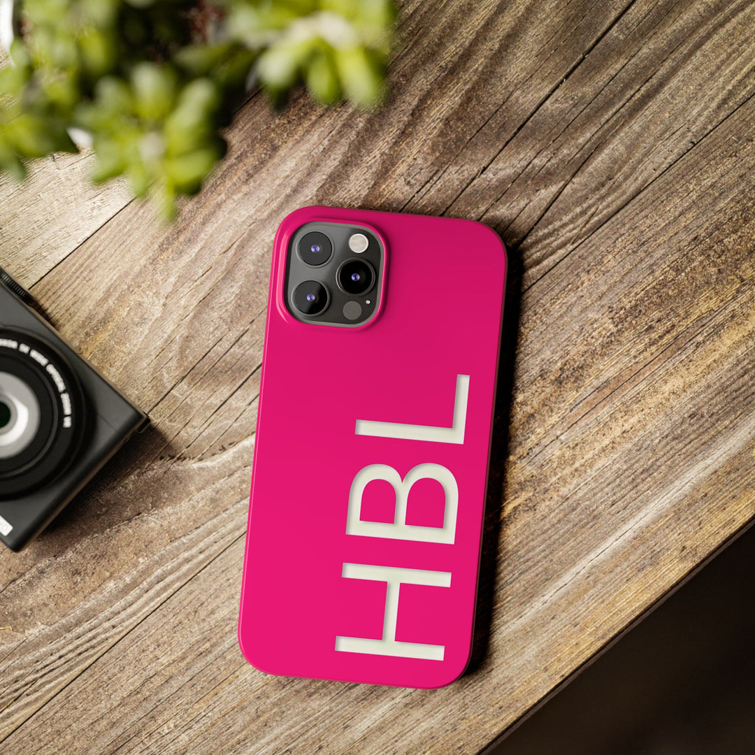 Slim Custom Personalized Pink Gift for Her Cute Phone Cases for Iphone 16 Pro Max | iPhone 15 Case | iPhone 15 Pro Max Case, Iphone 14, 13, 12, 11, 10, 8, 7 - Studio40ParkLane