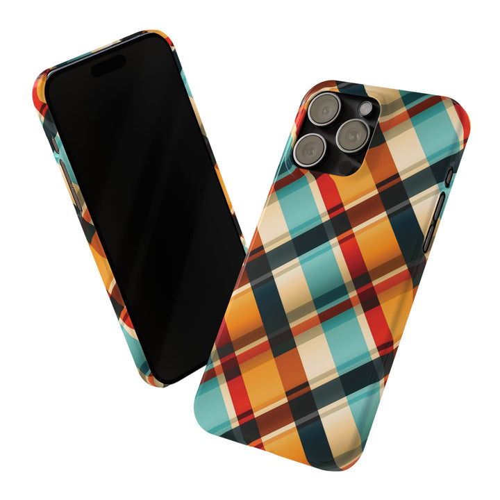 Slim Checkered Plaid Gift for Her Cute Phone Cases for Iphone 16 Pro Max | iPhone 15 Case | iPhone 15 Pro Max Case, Iphone 14, 13, 12, 11, 10, 8, 7 - Studio40ParkLane