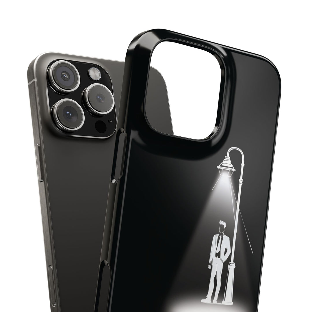 Slim Mystery Man Spotlight Gift for Her Cute Phone Cases for Iphone 16 Pro Max | iPhone 15 Case | iPhone 15 Pro Max Case, Iphone 14, 13, 12, 11, 10, 8, 7 - Studio40ParkLane