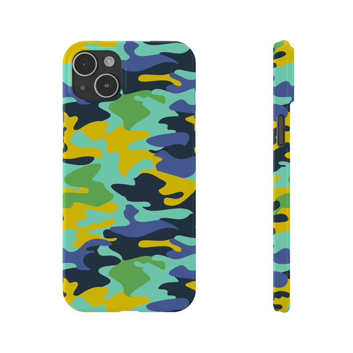 Slim Cute Phone Cases for Iphone - | iPhone 15 Case | iPhone 15 Pro Max Case, Iphone 14 Case, Iphone 14 Pro Max, Iphone 13, Late Spring Camouflage - Studio40ParkLane