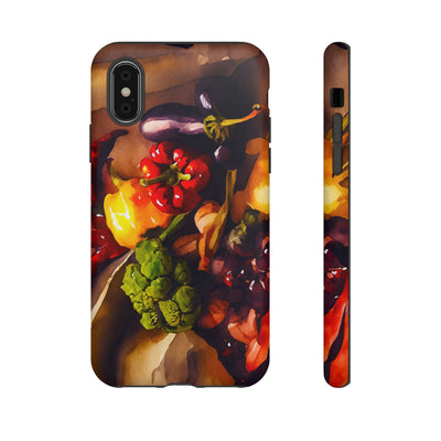 Impact Resistant, Fall Farm Vegetables, Cute Phone Cases for Samsung S24, S23, S22, S21, IPhone 15 pro Iphone 14 pro Iphone 13 IPhone 12 Iphone 11