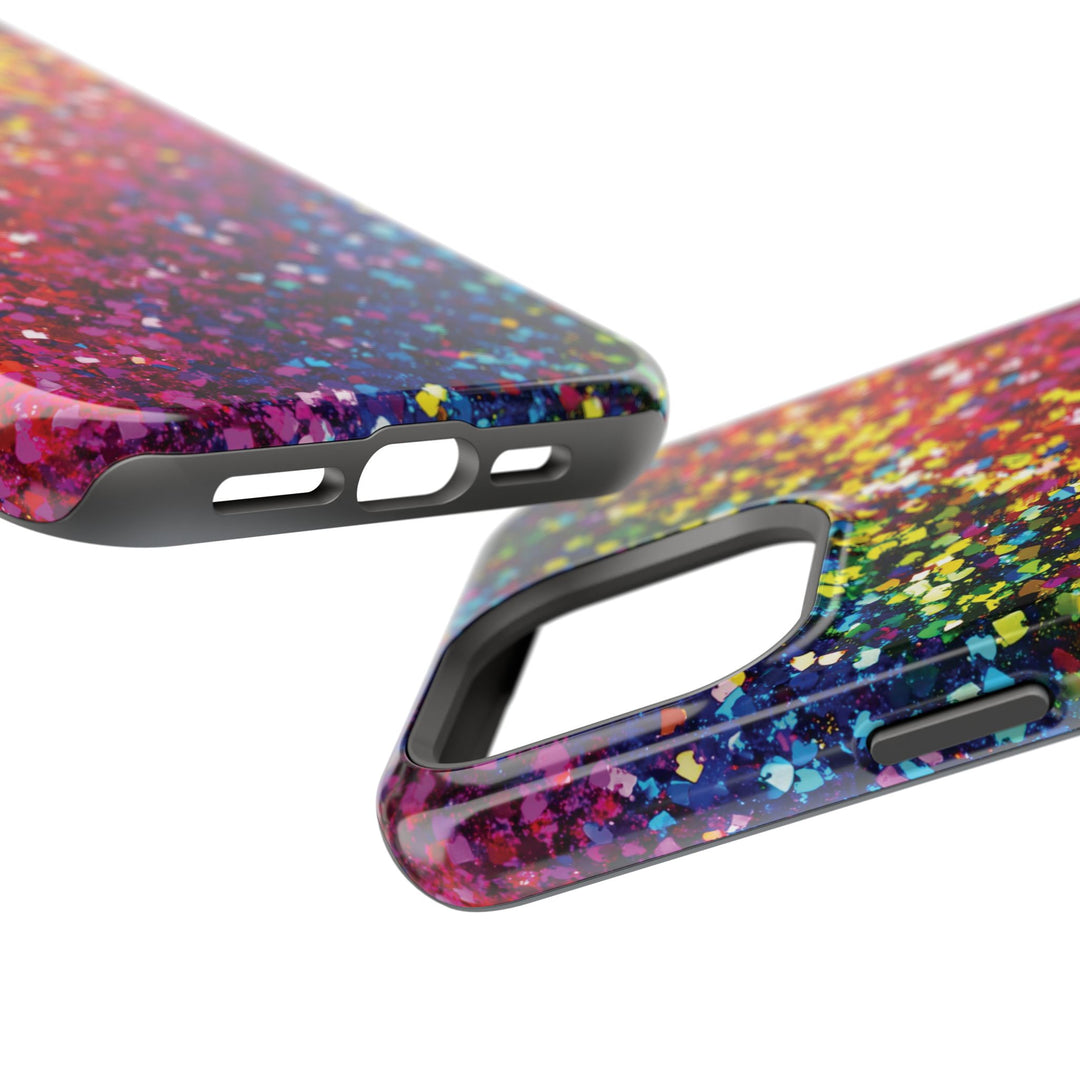 Non Glitter Color Composition Magsafe Cute Phone Case for Iphone Gift for Her, | iPhone 15 Case | iPhone 15 Pro Max Case, Iphone 14, Iphone 14 Pro Max, Iphone 13, Iphone 16 - Studio40ParkLane
