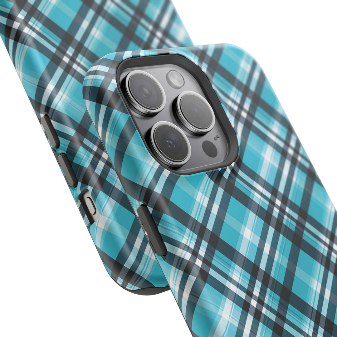 Checkered Plaid Magsafe Gift for Her Cute Phone Case for Iphone, | iPhone 16 | iPhone 15 Pro Max, Iphone 14 Pro Max, 13 12 11 10 9 8 7 - Studio40ParkLane