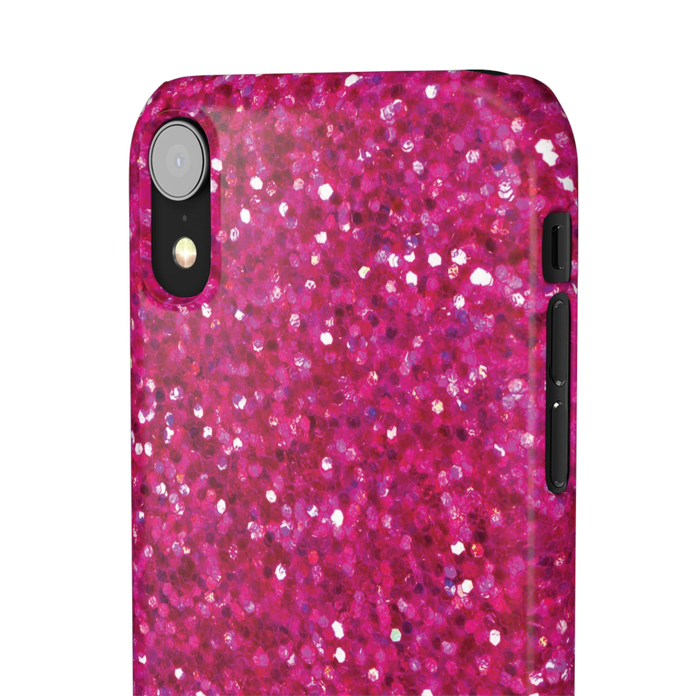 Snap Non-Glitter Muted Pink Play on "Faux" Glitter Effect Cute Phone Cases for Samsung and Iphone, 16, 15, 14, S24, S23, S22, S21, S20, Plus and Ultra