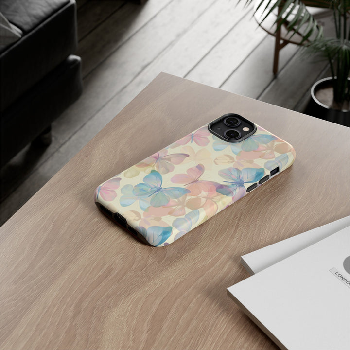 Cute Samsung Case | Cool Iphone Case | Summer Pastel Butterflies, Samsung S24, S23, S22, S21, IPhone 15 Case | Iphone 14 Case, Iphone 13 Case - Studio40ParkLane