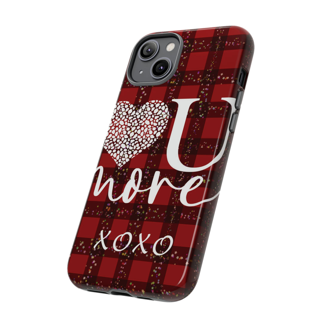 Cute IPhone Case | iPhone 15 Case | iPhone 15 Pro Max Case, Iphone 14 Case, Iphone 14 Pro Max Case IPhone Case for Art Lovers, Love You Red - Studio40ParkLane