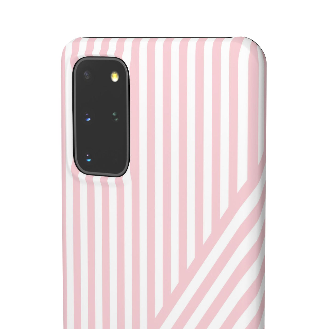 Aesthetic Sweet Pink Stripes Cute Phone Case Sleek Snap - For iPhone 17 Pro Max iPhone 16 Pro iPhone 15 Iphone 14 Plus 13 Pro 12 11 10 Gift