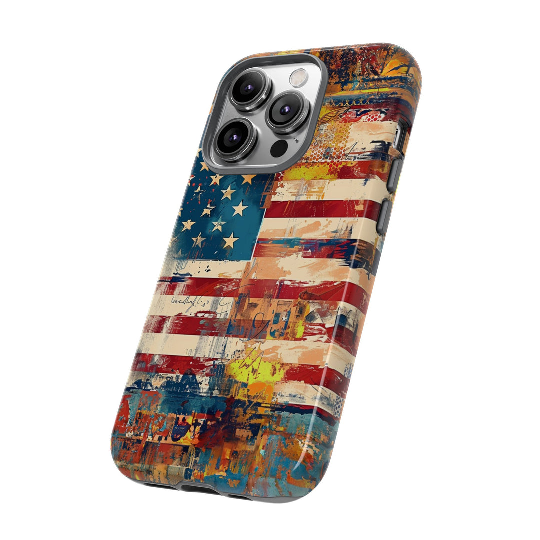 Impact Resistant, American Flag, Cute Phone Cases for Samsung S24, S23, S22, S21, IPhone 15 pro Iphone 14 pro Iphone 13 IPhone 12 Iphone 11 - Studio40ParkLane