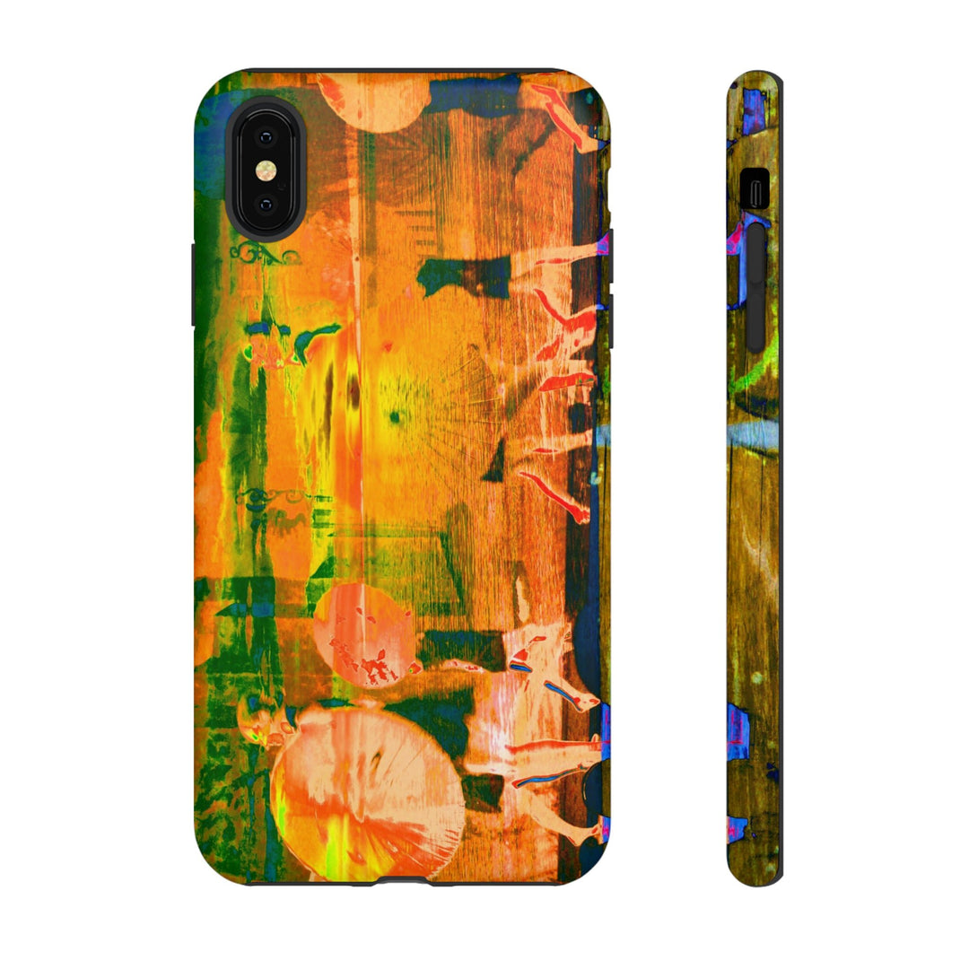 Cute IPhone Case | iPhone 15 Case | iPhone 15 Pro Max Case, Iphone 14 Case, Iphone 14 Pro Max Case IPhone Case for Traveler, Fall Sunset Dance - Studio40ParkLane