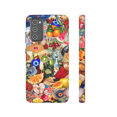 Fruity European Summer Impact Resistant Cute Phone Cases for Samsung S24, S23, S22, S21, IPhone 15 pro Iphone 14 pro Iphone 13 IPhone 12 Iphone 11