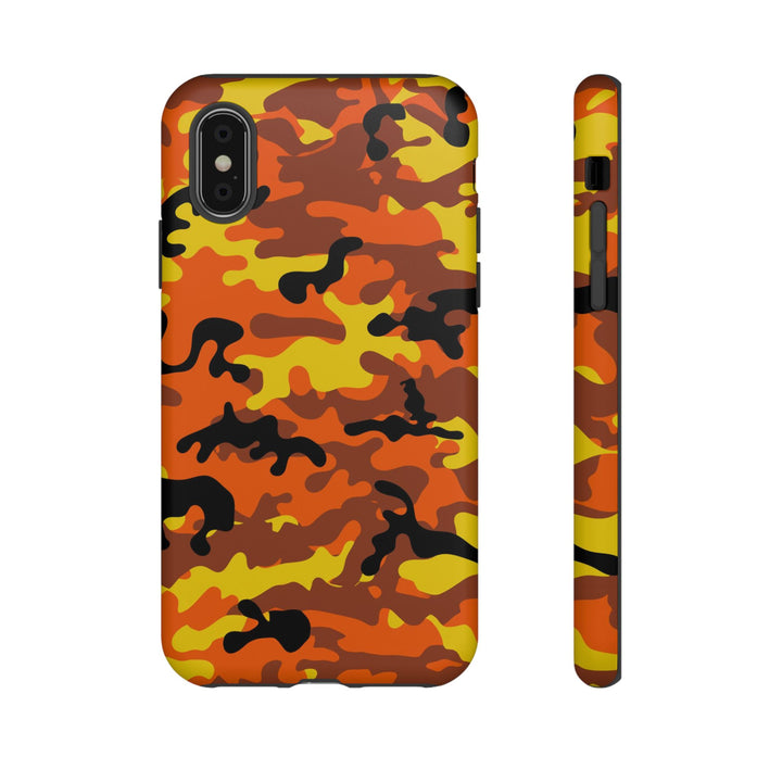 Impact Resistant, Fall camo Camouflage, Cute Phone Cases for Samsung S24, S23, S22, S21, IPhone 15 pro Iphone 14 pro Iphone 13 IPhone 12 Iphone 11 - Studio40ParkLane