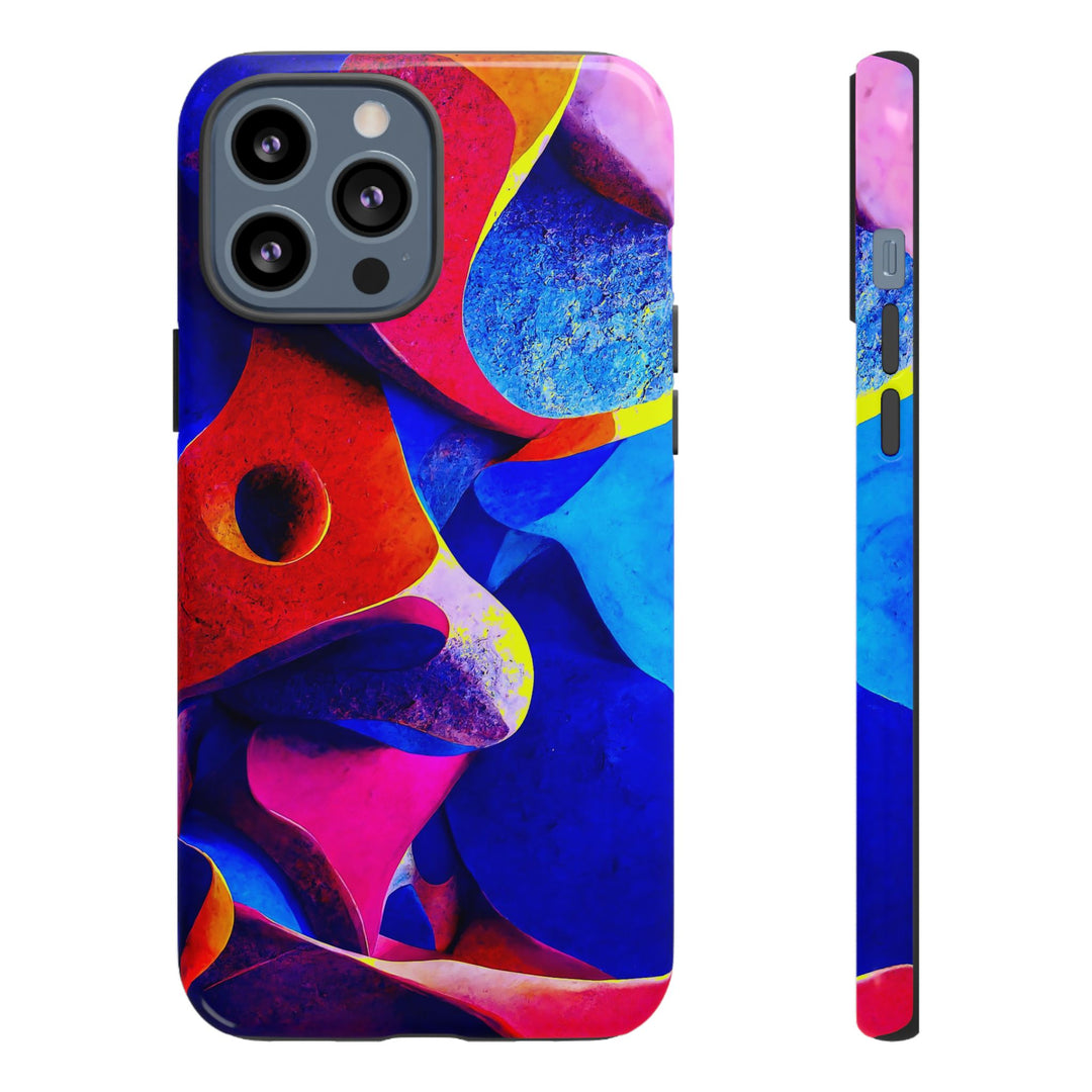 Impact Resistant, Abstract Shapes, Cute Phone Cases for Samsung S24, S23, S22, S21, IPhone 15 pro Iphone 14 pro Iphone 13 IPhone 12 Iphone 11 - Studio40ParkLane