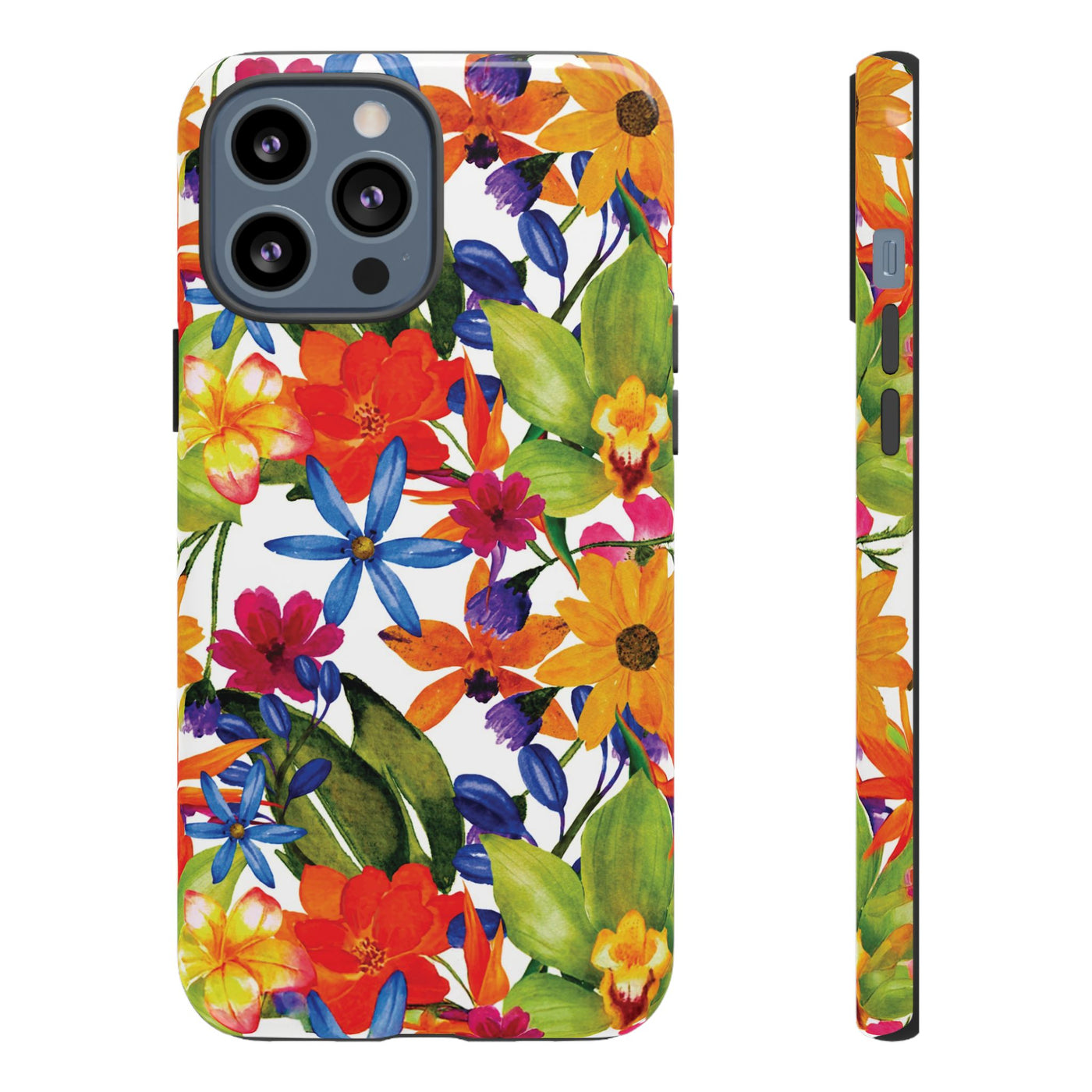 Premium Tough Spring Flowers Cute Phone Cases for Samsung S24, S23, S22, S21, S20, Plus and Ultra, Iphone 16 Pro Max,15, 14, 13, 12, 11, 10 - Studio40ParkLane
