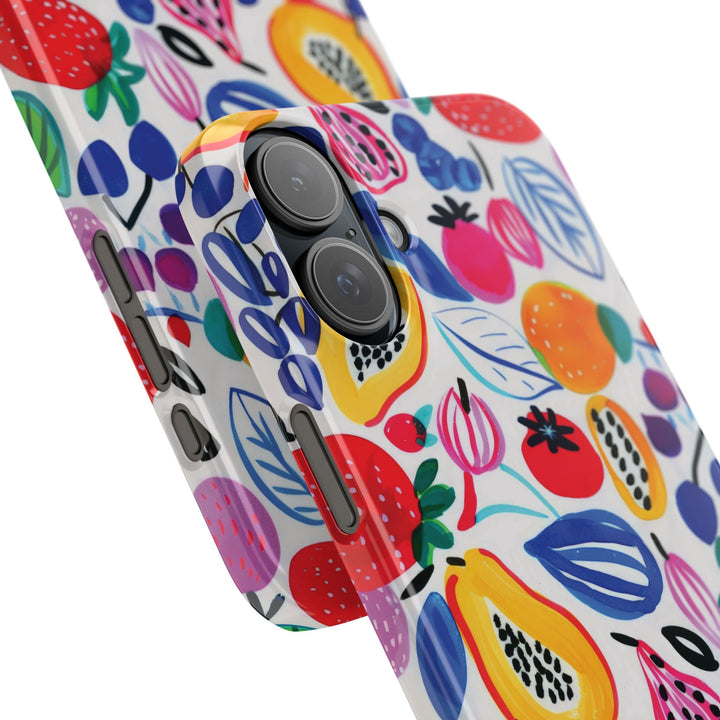 Snap Cute Custom Phone Case, Summer Fruit case for iPhone 18 17 16 15 14 13 12 Pro Max, Samsung S26 S25 S24 S23 Ultra Protective Phone Case - Studio40ParkLane