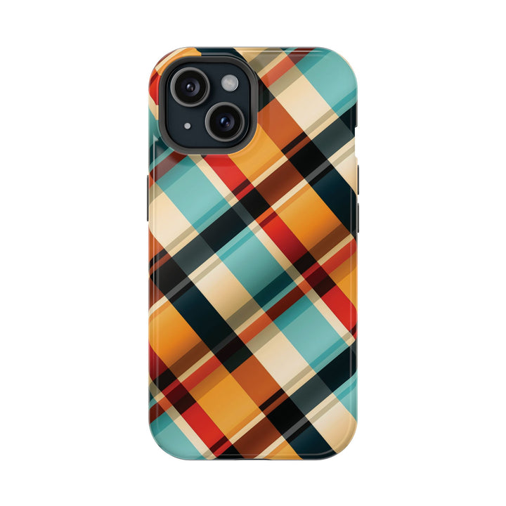 Checkered Plaid Magsafe Gift for Her Cute Phone Case for Iphone, | iPhone 16 | iPhone 15 Pro Max, Iphone 14 Pro Max, 13 12 11 10 9 8 7 - Studio40ParkLane