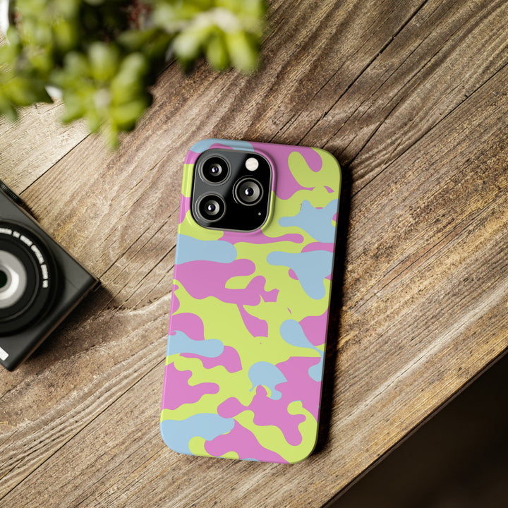 Slim Cute Phone Cases for Iphone - | iPhone 15 Case | iPhone 15 Pro Max Case, Iphone 14 Case, Iphone 14 Pro Max, Iphone 13, Spring Camouflage - Studio40ParkLane